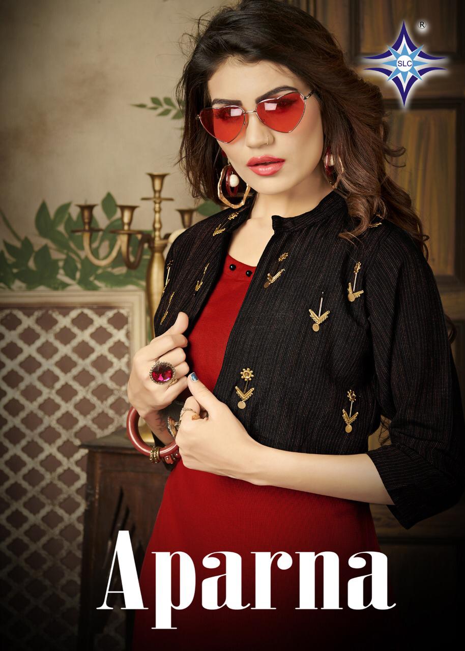 Aparna By  Slc Koti With Gown Types Kurtis Catalogue