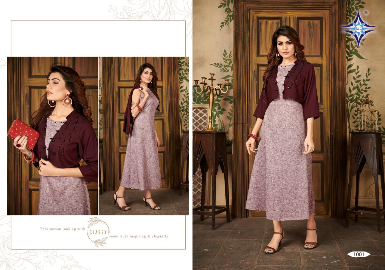 Aparna By  Slc Koti With Gown Types Kurtis Catalogue