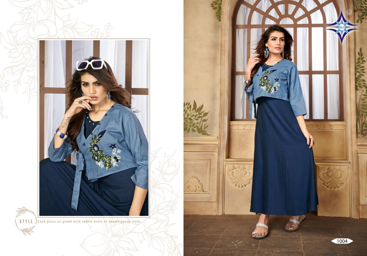 Aparna By  Slc Koti With Gown Types Kurtis Catalogue