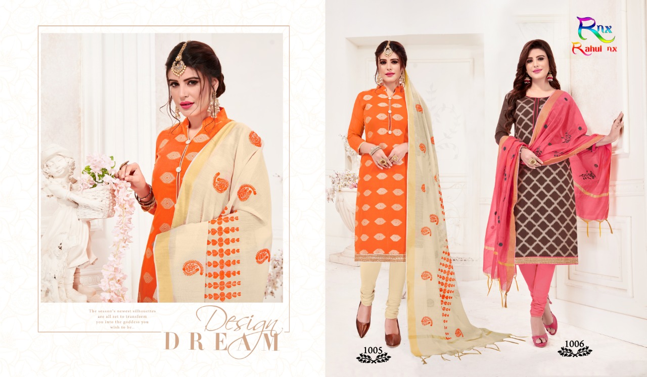 Bindiya By Rnx Churidar Dress Material Collection