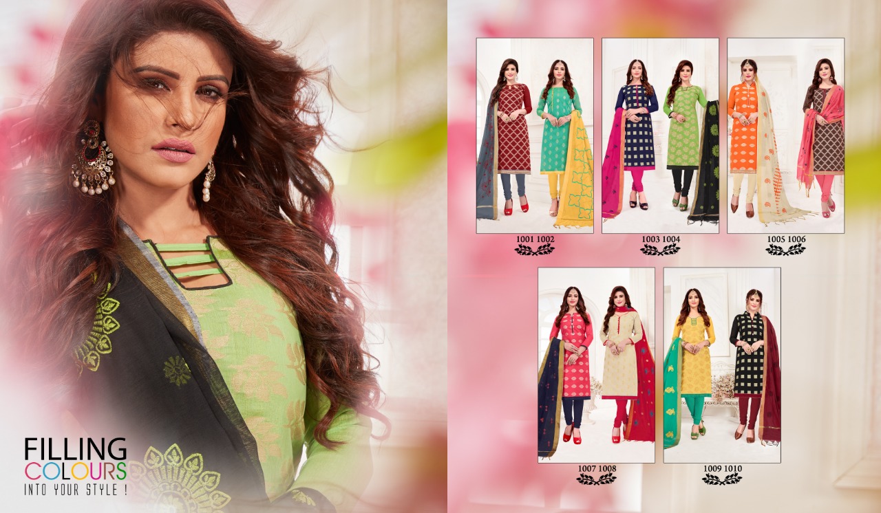 Bindiya By Rnx Churidar Dress Material Collection