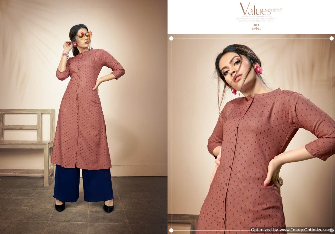 Kalariya By  Gallberry Heavy Rayon Kurti With Plazzo Collection