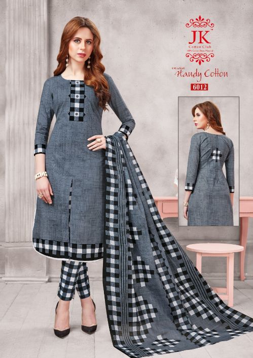 Handy Cotton Vol 6  By Jk Pure Cotton Printed Dress Material Collection