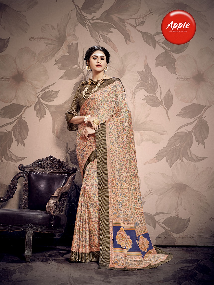 Kashmiri Vol 10 By Apple Designer Pashmina Silk Saree