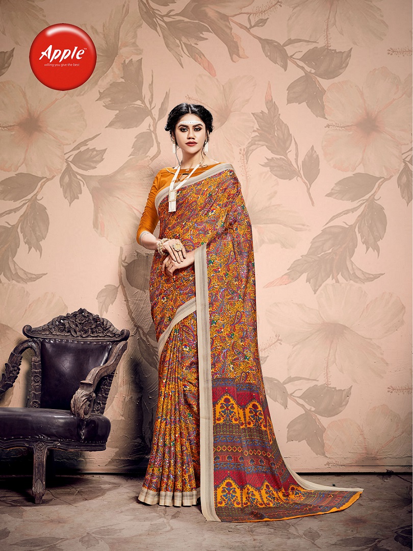 Kashmiri Vol 10 By Apple Designer Pashmina Silk Saree