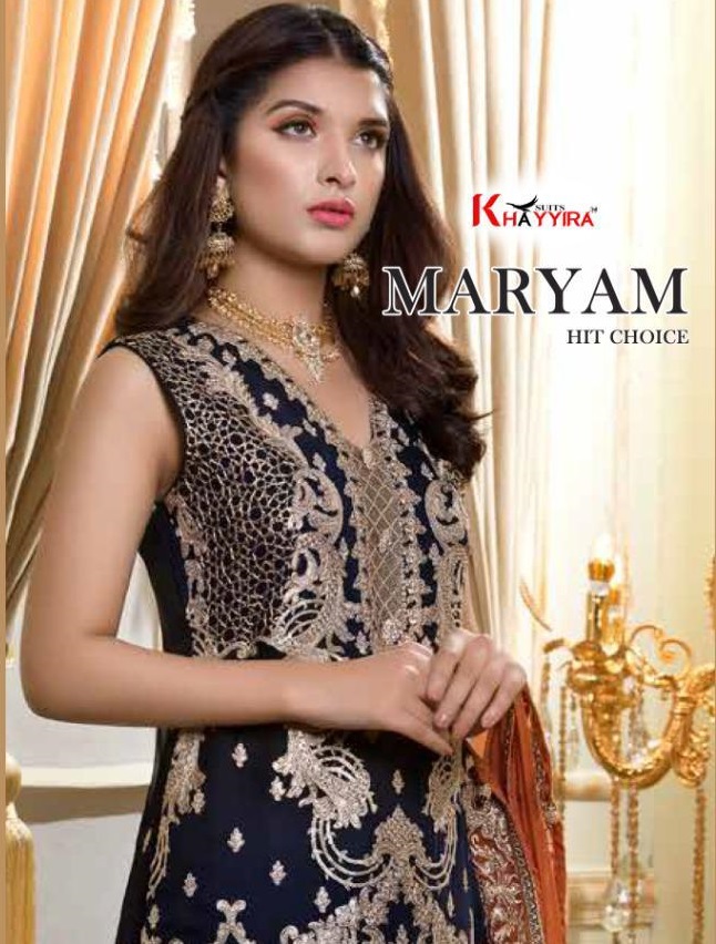 Khayyira By Maryam Hit Designer Pakistani Salwar Suits Collection