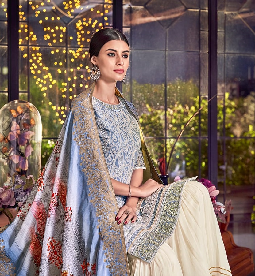 Sezane 8001 By Swagat Wedding Wear Salwar Suit Collection