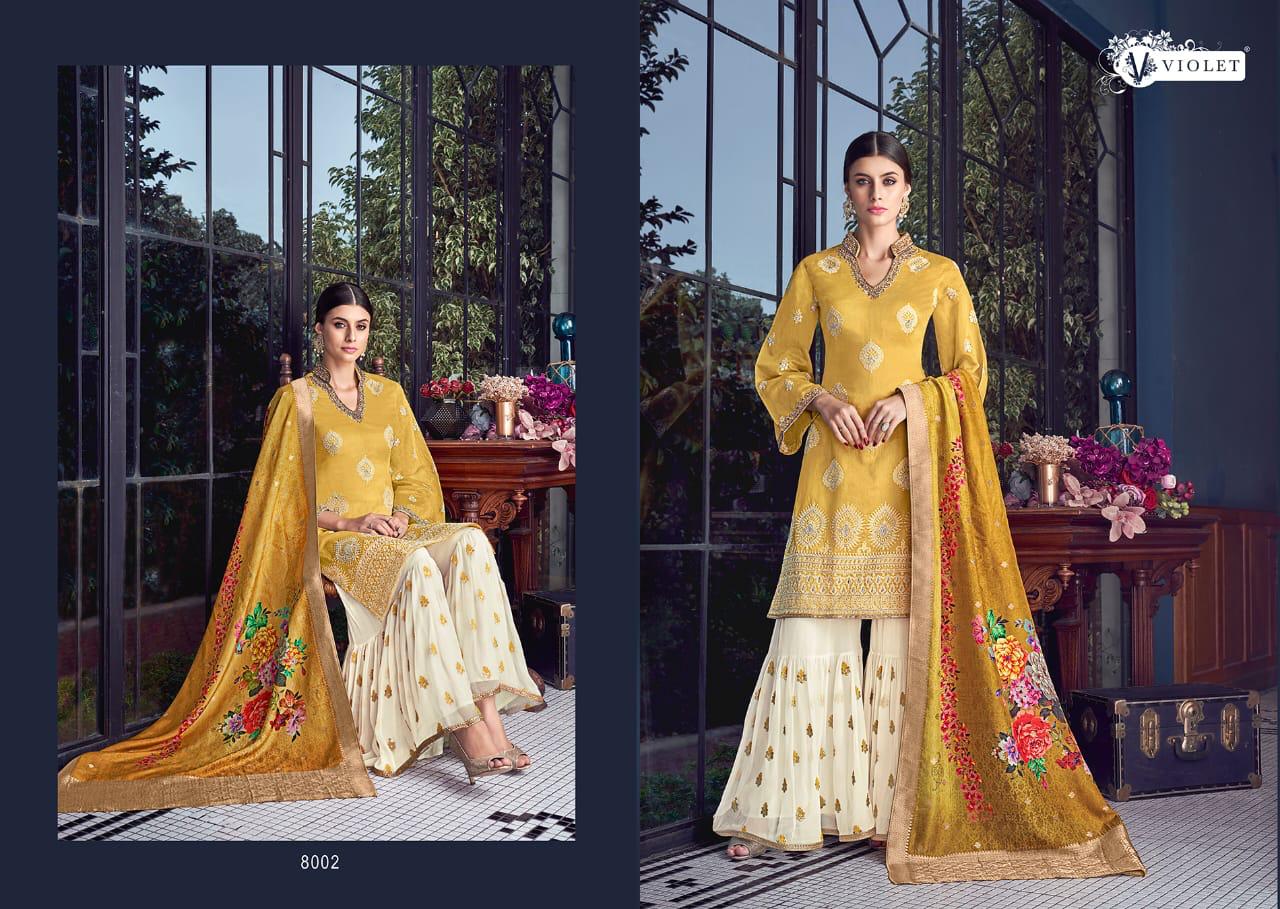 Sezane 8001 By Swagat Wedding Wear Salwar Suit Collection