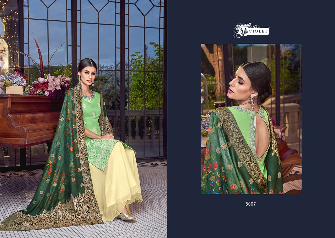 Sezane 8001 By Swagat Wedding Wear Salwar Suit Collection