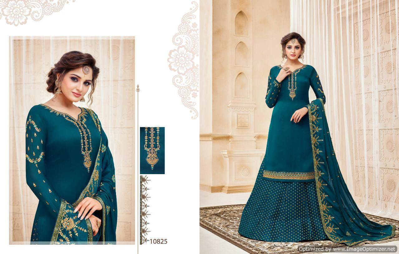 Zisa Vol 59 By Meera Embroidered Designer Salwar Suits Collection