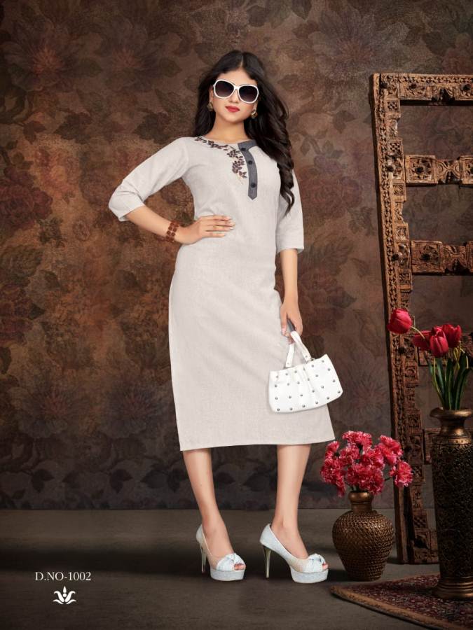 Aarya By Gf Cotton Printed Casual Wear Kurti Collection