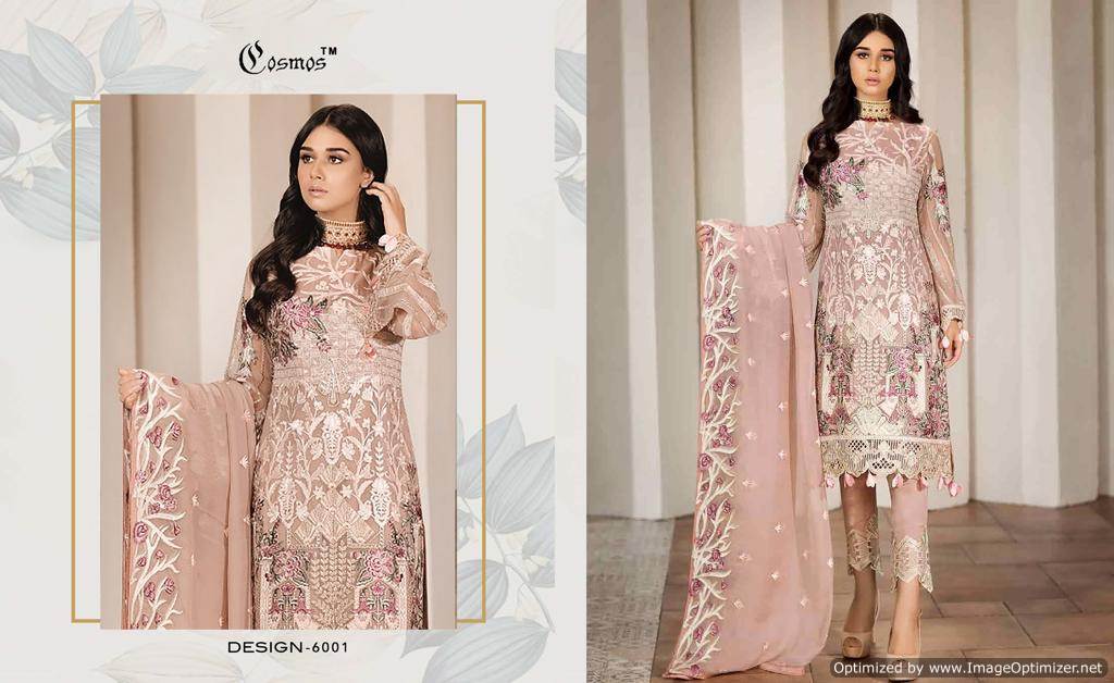 Aayra Vol 6 By Cosmos Georgette Wedding Wear Pakistani Suits Catalogue