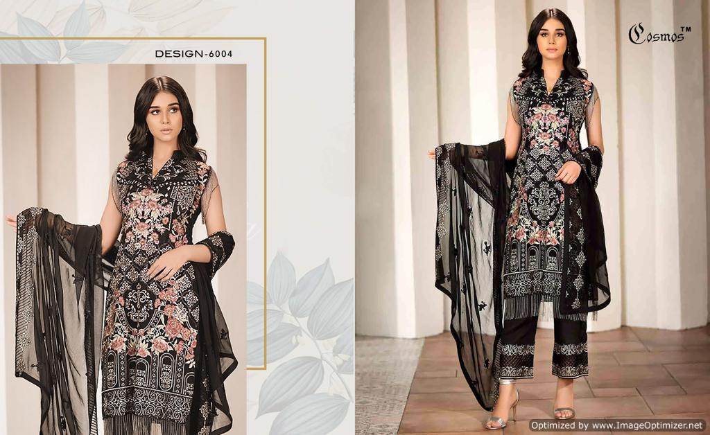 Aayra Vol 6 By Cosmos Georgette Wedding Wear Pakistani Suits Catalogue