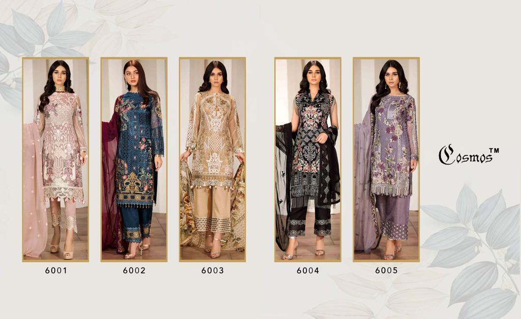 Aayra Vol 6 By Cosmos Georgette Wedding Wear Pakistani Suits Catalogue