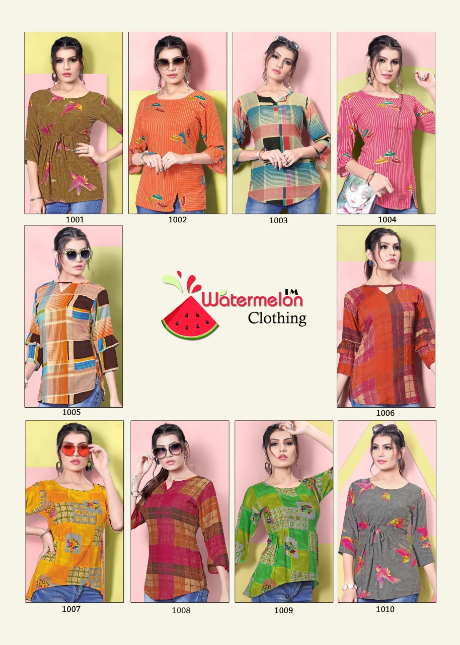 Daimond Party Vol 2 By Watermelon Designer Printed Top Collection