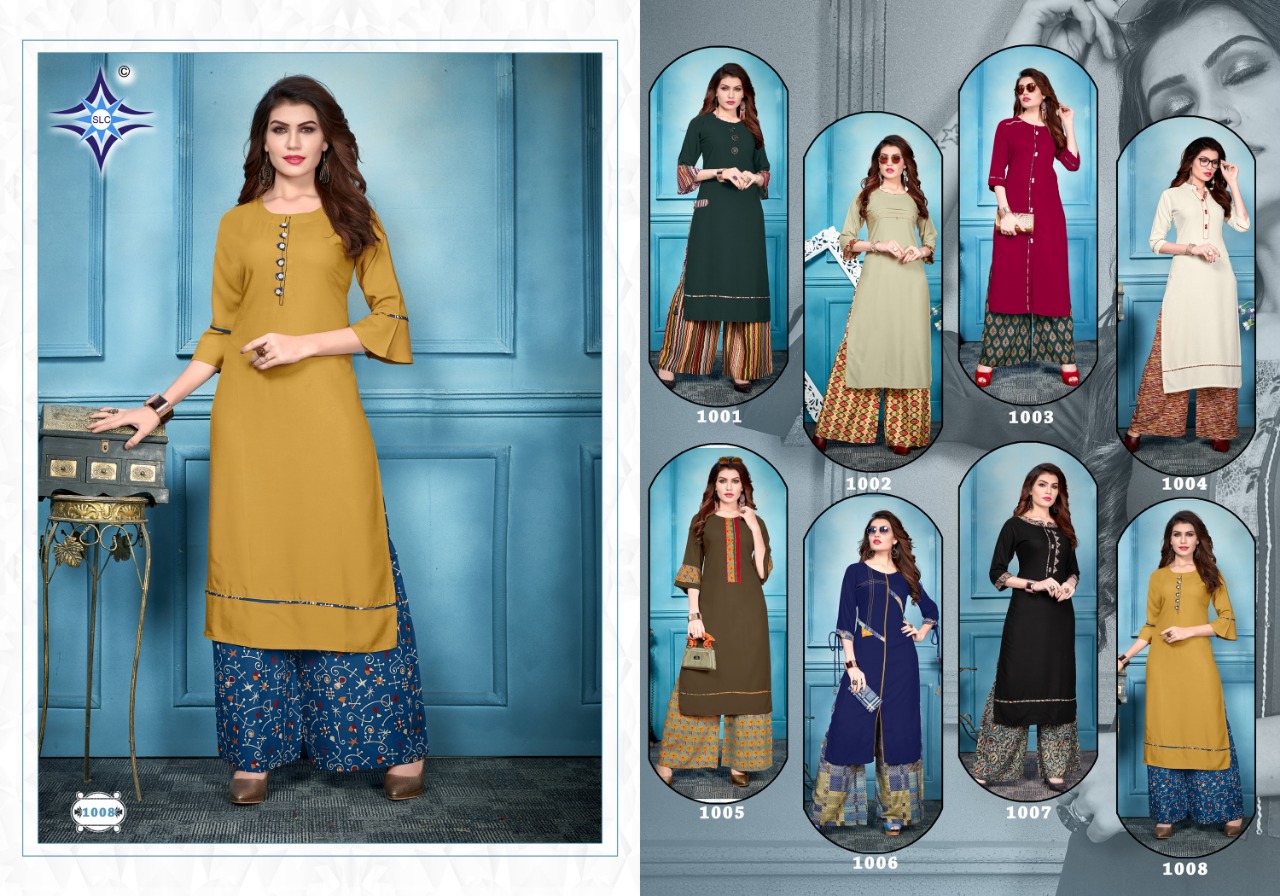 Julia By Slc Designer Kurtis With Plazoo Collection