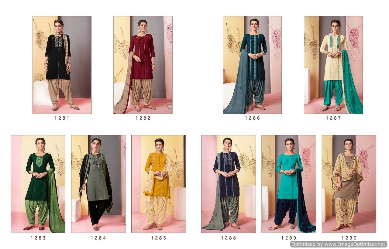 Arties By Patiyala Vol 3 By Kajree Rayon Kurtis With Patiyala Collcetion