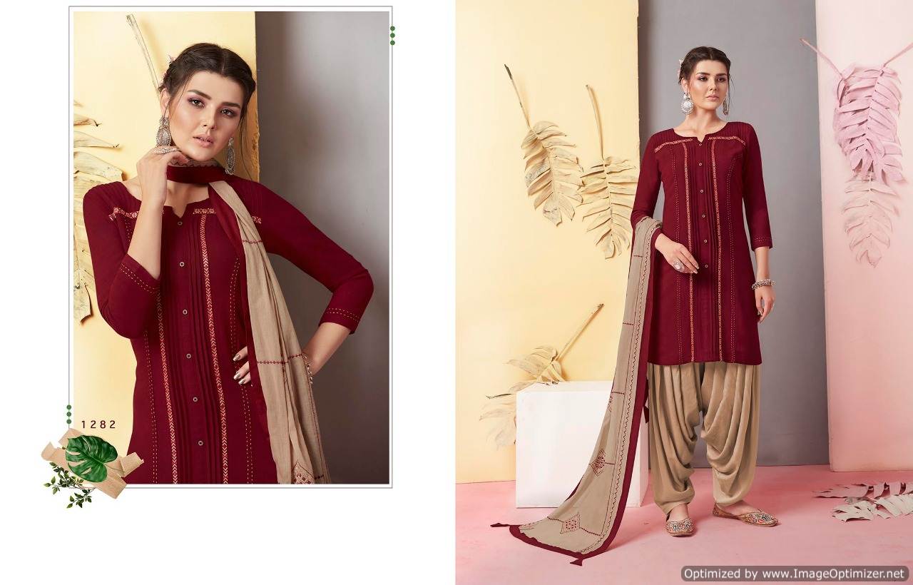 Arties By Patiyala Vol 3 By Kajree Rayon Kurtis With Patiyala Collcetion