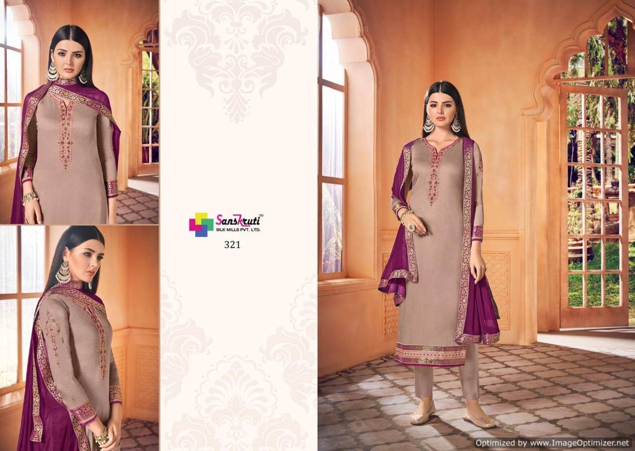 Kishana By Sanskruti Embroidered Salwar Suits Catalogue