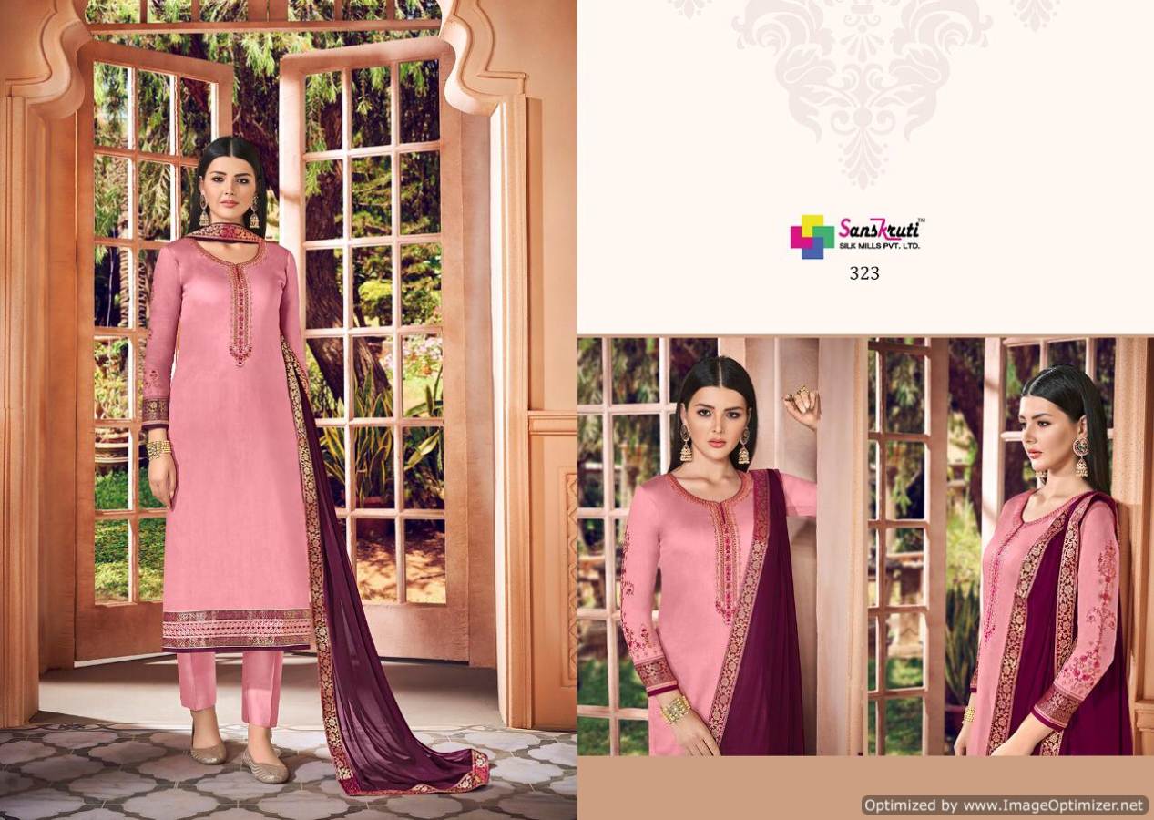 Kishana By Sanskruti Embroidered Salwar Suits Catalogue