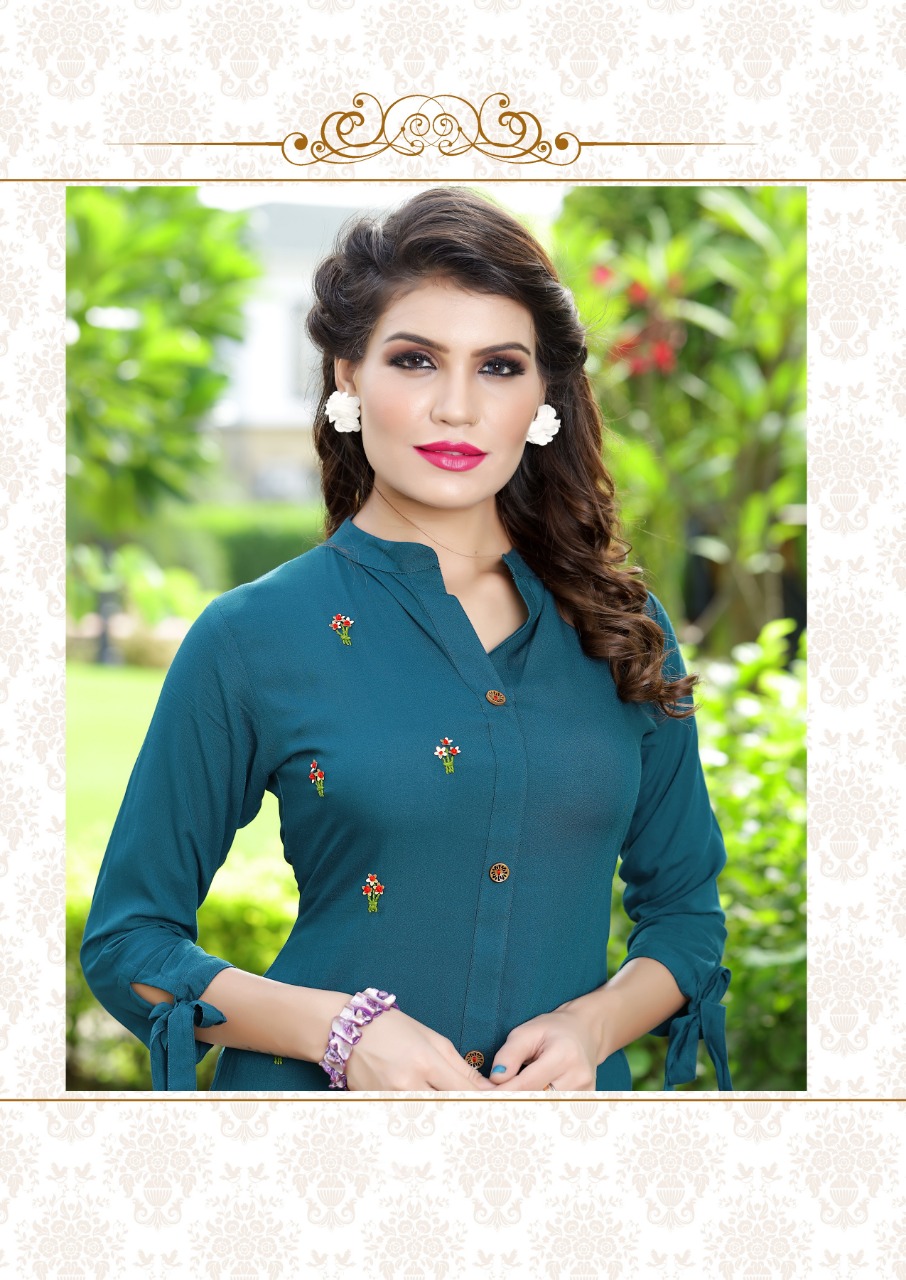 6 Disit By Koodee Casual Wear Kurtis Catalogue