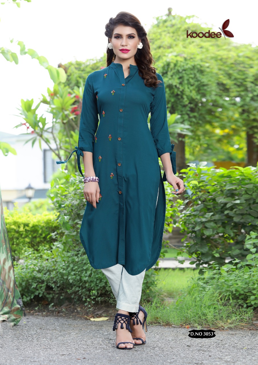 6 Disit By Koodee Casual Wear Kurtis Catalogue