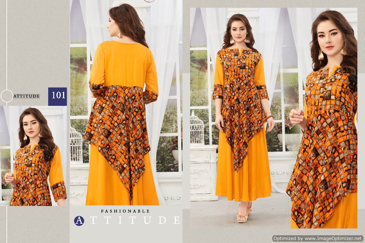 Parisha Vol 1 By Kajri Printed Long Kurti Catalogue