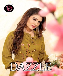 Dazzle By Poorvi Designer Long Kurtis Collection