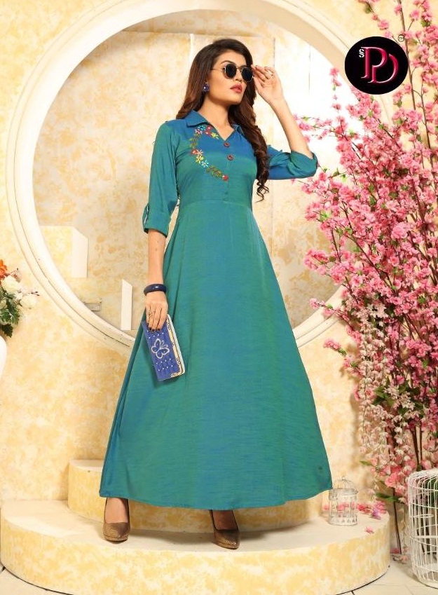 Dazzle By Poorvi Designer Long Kurtis Collection