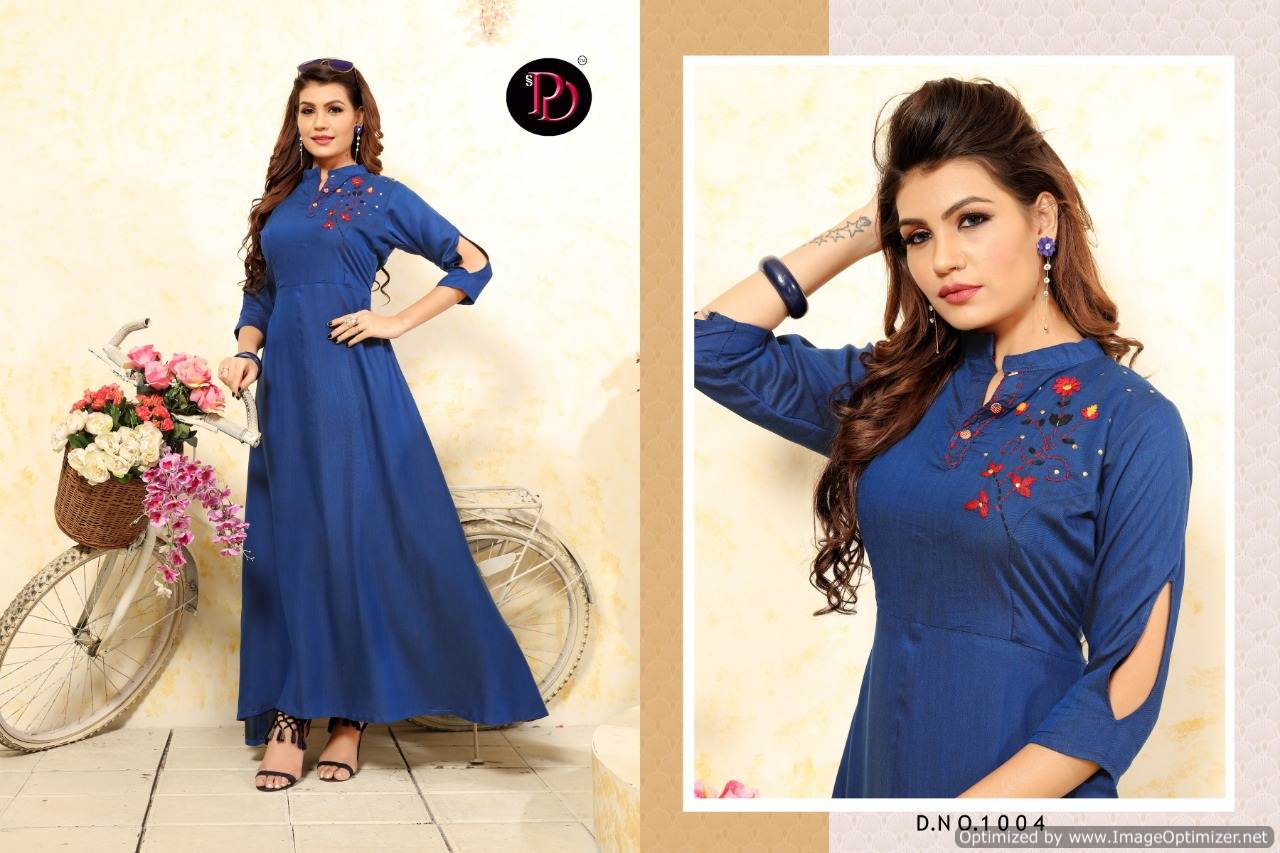 Dazzle By Poorvi Designer Long Kurtis Collection