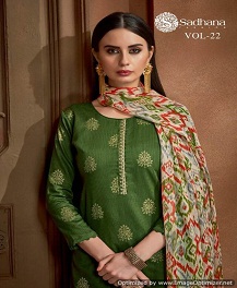 Sadhana Vol 22 By Sanskruti Designer Dress Material Collection