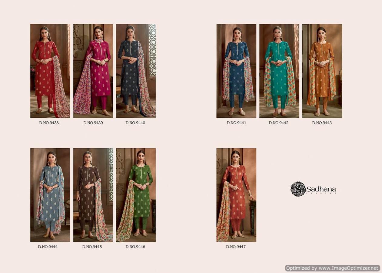 Sadhana Vol 22 By Sanskruti Designer Dress Material Collection