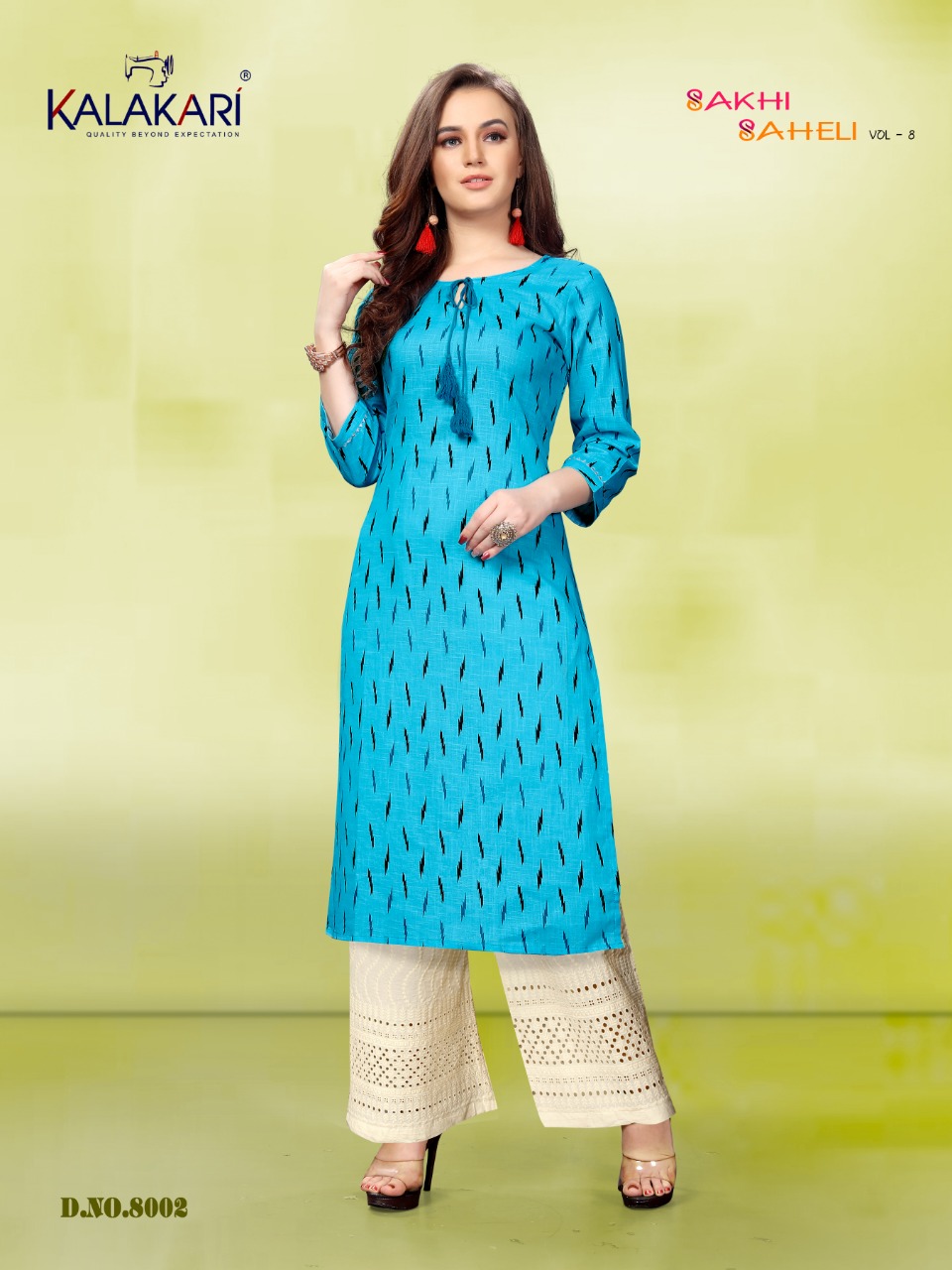 Sakhi Saheli Vol 8  By Kalakari Nx Kurtis With Plazzo Collection