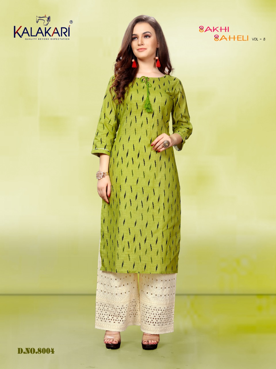 Sakhi Saheli Vol 8  By Kalakari Nx Kurtis With Plazzo Collection