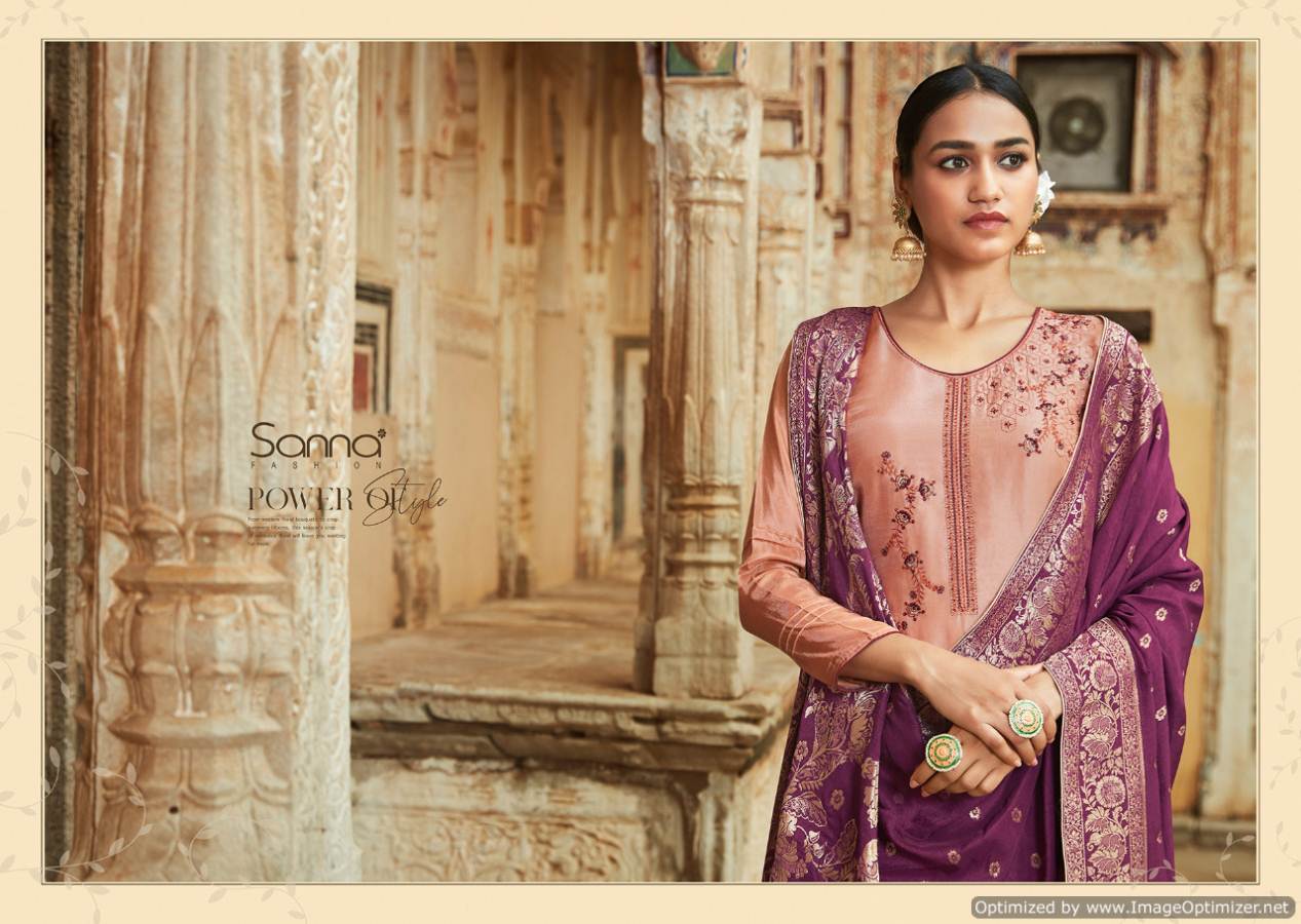 Sanna By Sanskruti Designer Silk Salwar Suit Collection