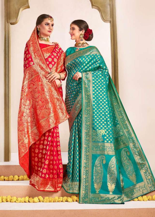 Wedding Banarasi Saree For Girls Buy Online 2023