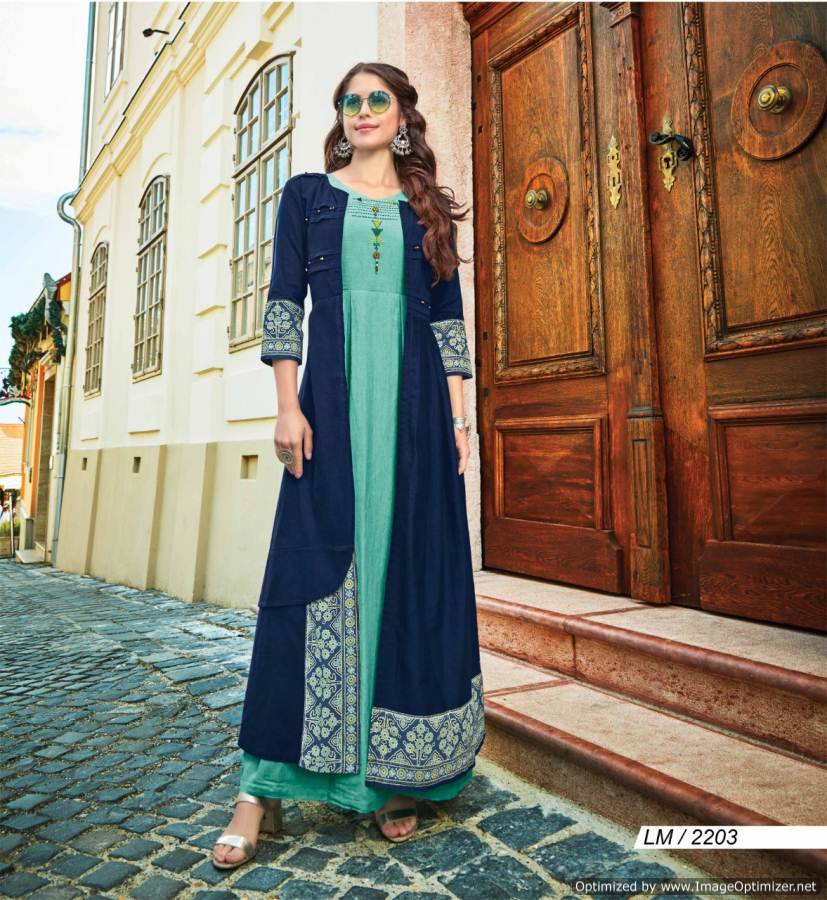 Urban By Lymi Festival Wear Rayon Kurtis Collection