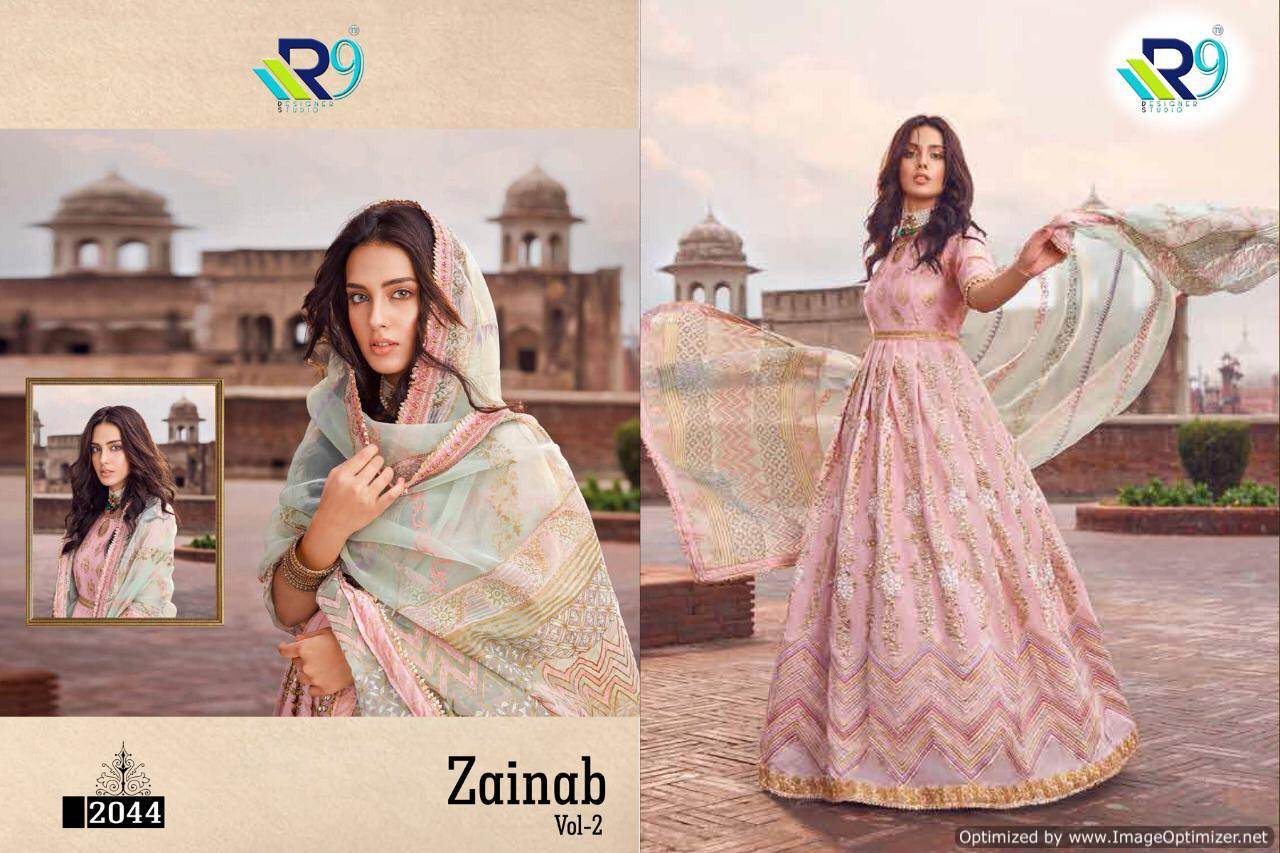 Zainab Vol 2  By R9 Designer Salwar Suit Collection