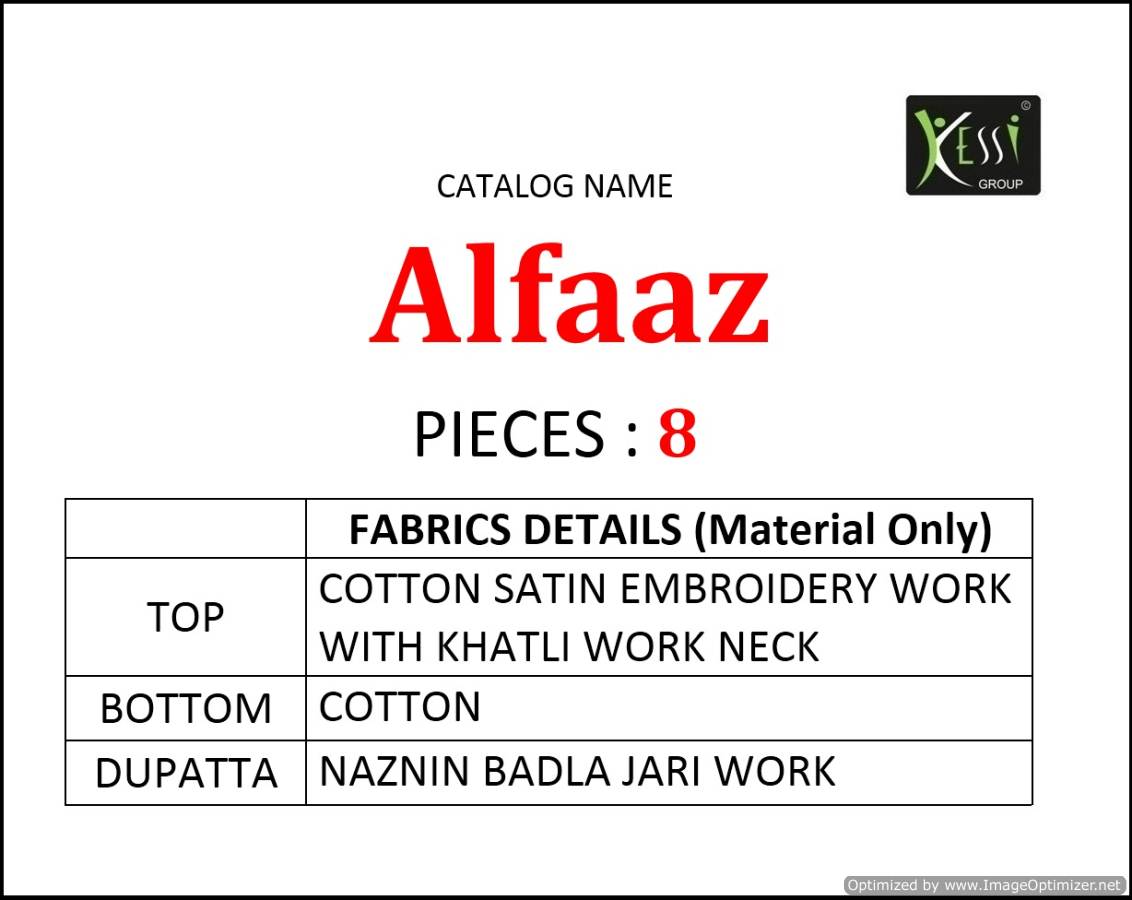 Alfaaz By Ramaiya Cotton Satin Designer Dress Material Catalogue