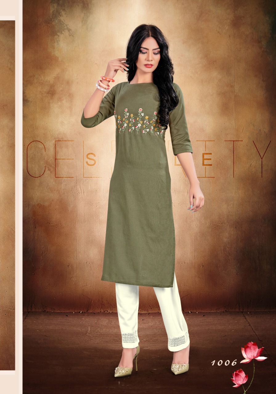 Amore Present Vaarahi Vol 10 Designer Kurtis Catalogue