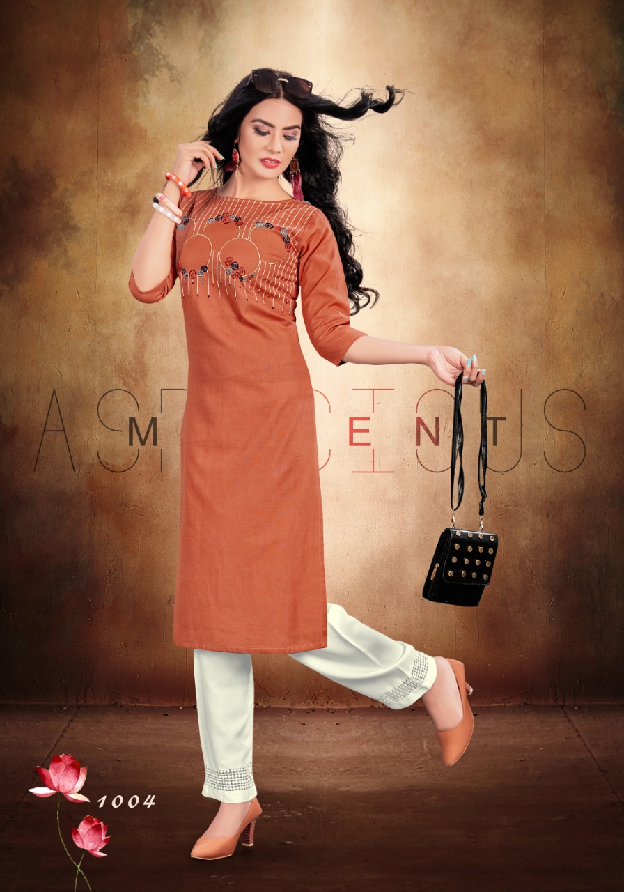 Amore Present Vaarahi Vol 10 Designer Kurtis Catalogue