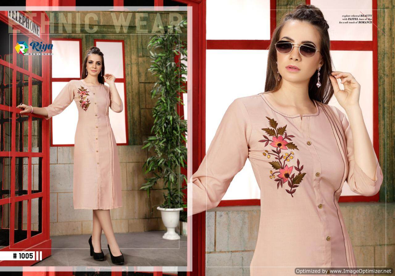 Anishka By Riya Designer Casual Wear Kurti Collection