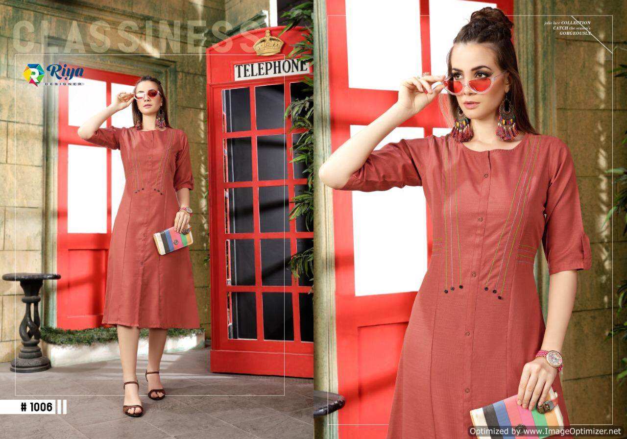 Anishka By Riya Designer Casual Wear Kurti Collection