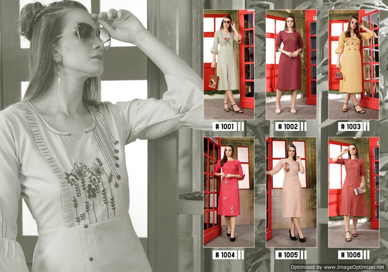 Anishka By Riya Designer Casual Wear Kurti Collection