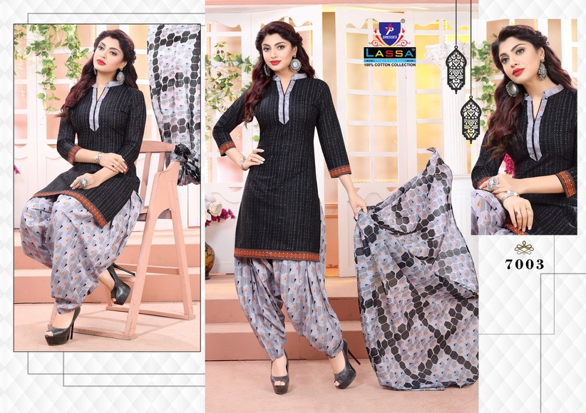 Aradhya Vol 7  By Lassa Printed Cotton Dress Material Catalogue