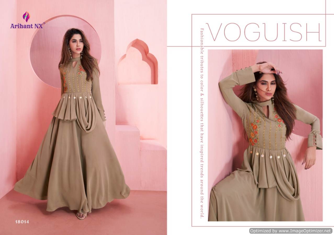 Dhaaga Vol 2 By Arihant Suit Designer Semi Georgette Festive Wear Ladies Gown Catalogue