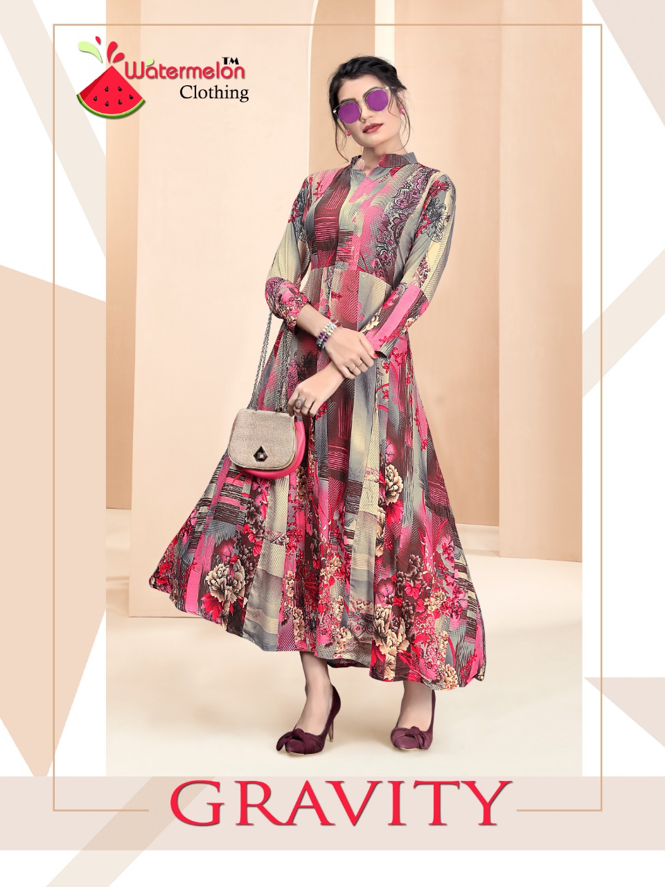 Gravity By Watermelon Casual Wear Anarkali Types Kurtis Catalogue