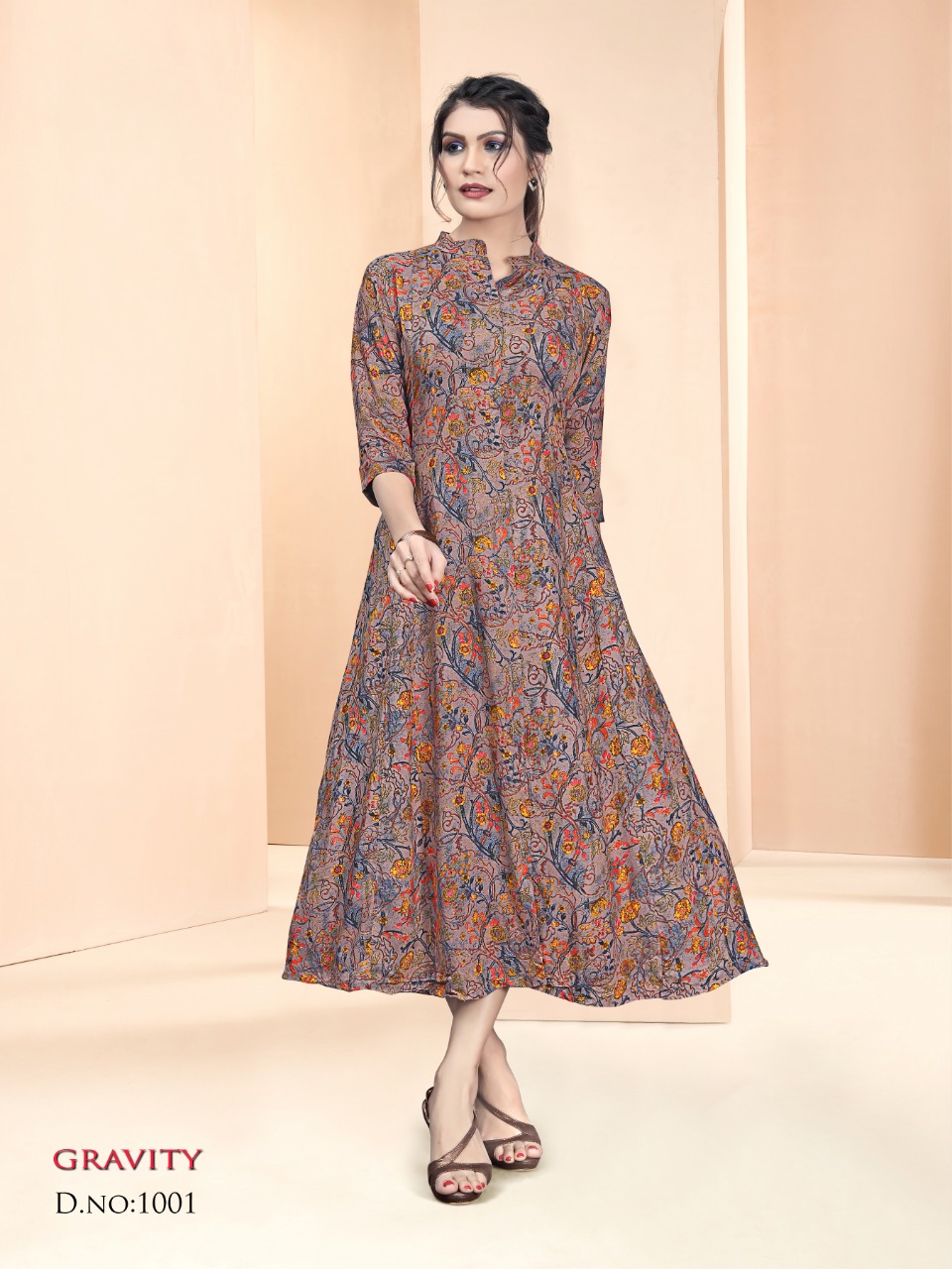 Gravity By Watermelon Casual Wear Anarkali Types Kurtis Catalogue