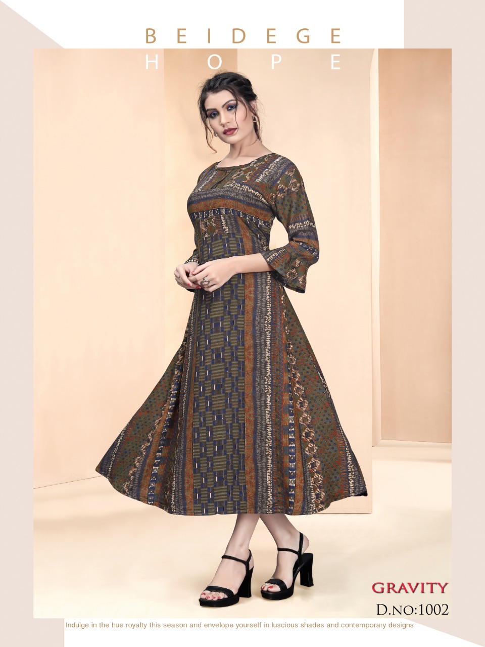 Gravity By Watermelon Casual Wear Anarkali Types Kurtis Catalogue