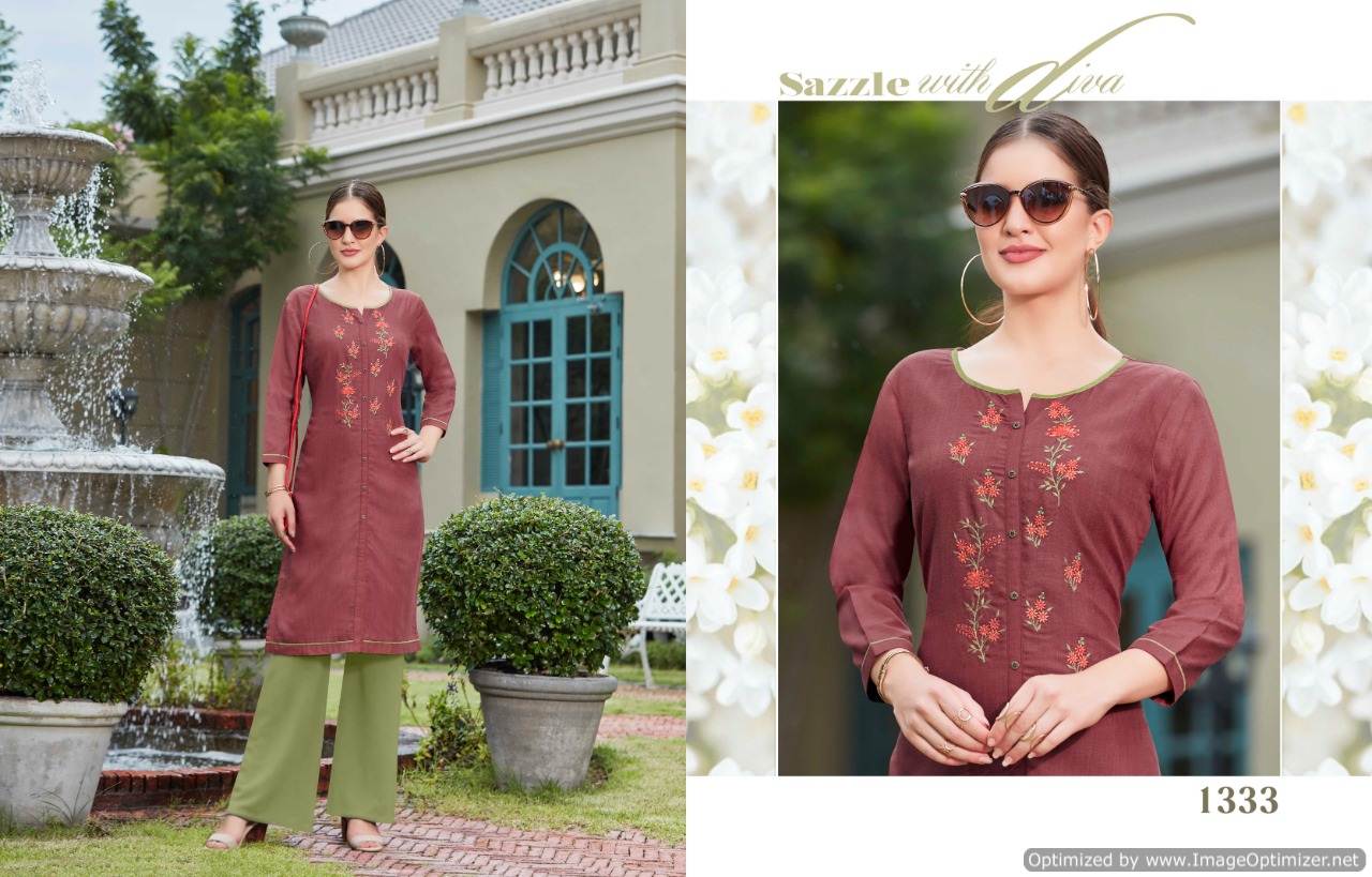 Kajree Present Chumbak Vol 2 Ruby Silk Running Wear Kurti Collection